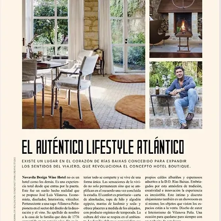 Enoturismo Novavila Rias Baixas Wine Design 2* Meis